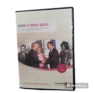 Barack Obama DVD Obama in Baden Baden Germany 2009 German Language Educational
